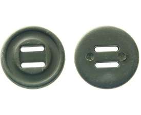 KNOFLÍK 2D BRIT 18mm STŘEDNÍ NA POLNÍ ODĚVY OLIV