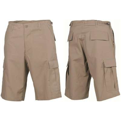 KALHOTY BERMUDA US RIPSTOP KHAKI