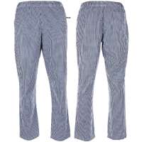 KALHOTY BRIT KUCHAŘSKÉ ČTVEREČKY orig MODRO-BÍLÉ