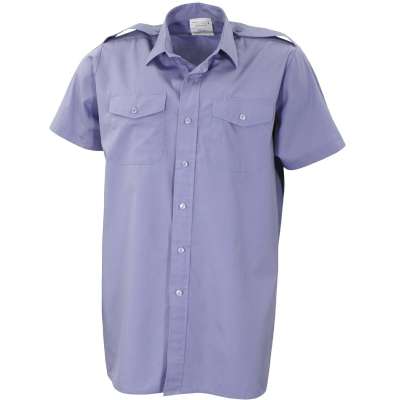KOŠILE BRIT PILOTNÍ KRÁTKÝ RUKÁV MODRÁ