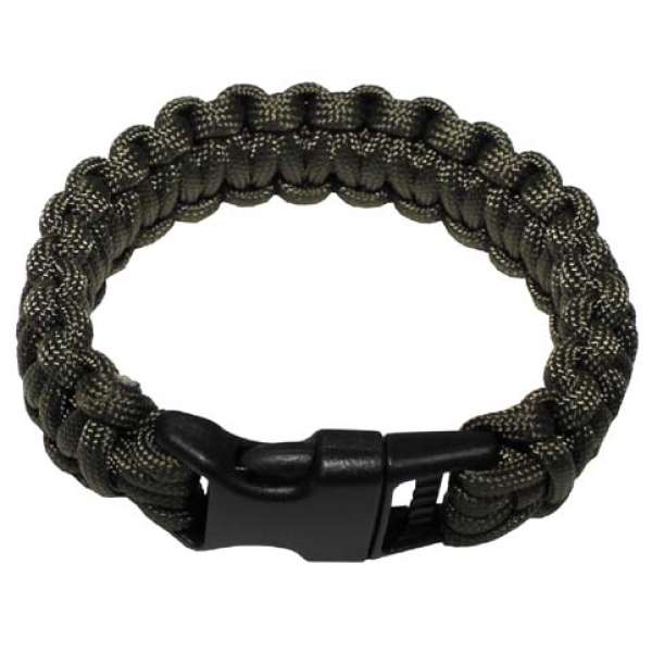 NÁRAMEK PARACORD 2,3cm ŠÍŘE OLIV