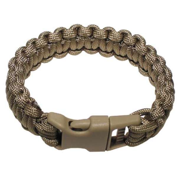 NÁRAMEK PARACORD 2,3cm ŠÍŘE COYOTE