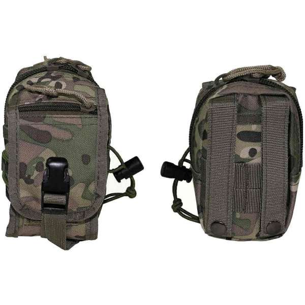 POUZDRO OPASKOVÉ MOLLE MALÉ 10x14x9cm MULTICAM