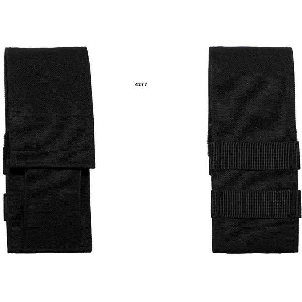 POUZDRO NA NŮŽ NYLON MALÉ 6x15x3cm ČERNÉ