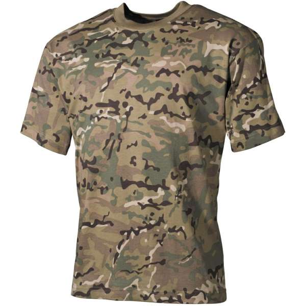 TRIKO DĚTSKÉ Basic 140gr MULTICAM