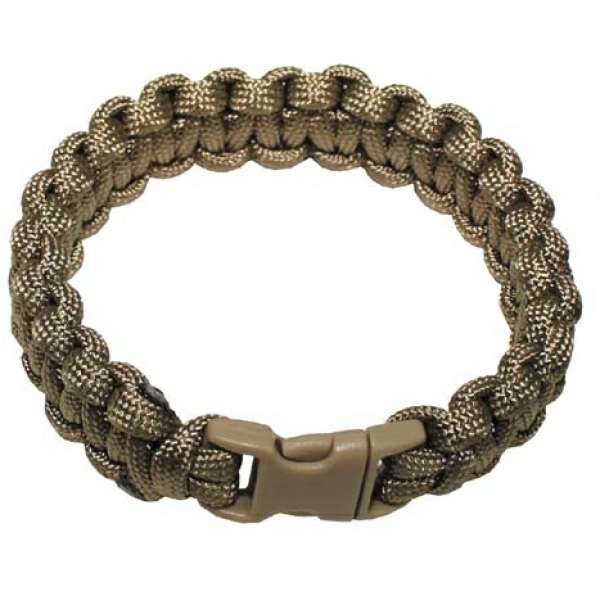 NÁRAMEK PARACORD 1,9cm ŠÍŘE COYOTE