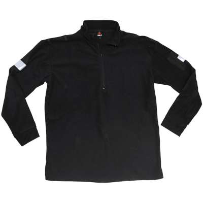 TRIKOT BRIT DLOUHÝ RUKÁV ZIPP 100-Polyester orig ČERNÉ