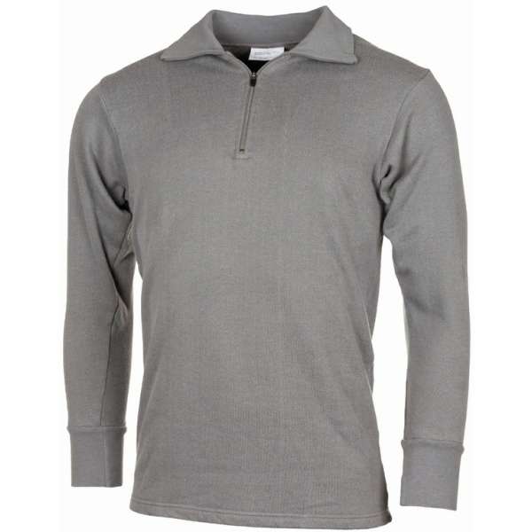 TRIKOT HOLAND ROLL SE ZIPEM FROTEE orig ŠEDÝ