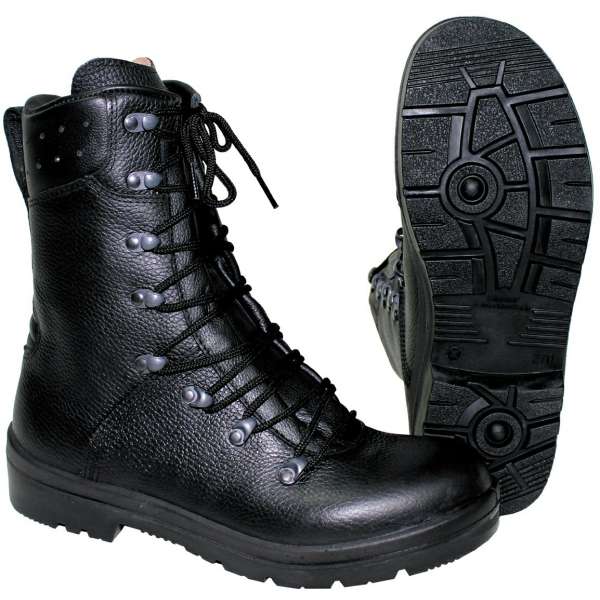 BOTY BW COMBATmod 2007 KOŽENÉ ŠITÉ PODRÁŽKA VULKAN orig ČERNÉ