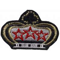 NÁŠIVKA BRIT 70x45mm ROYAL CROWN