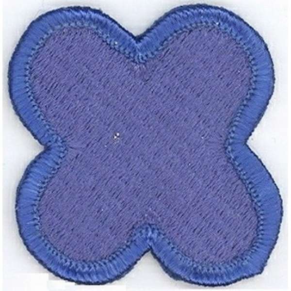 NÁŠIVKA US 50x50mm 88th INFANTRY DIVISION MODRÁ