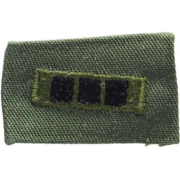 NÁŠIVKA US HODNOST 4R 40x20mm CHIEF WARRANT OFFICER III OLIV-ČERNÁ
