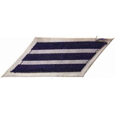 NÁŠIVKA BW HODNOST 4R 120x40mm MARINE MODRO-BÍLÁ