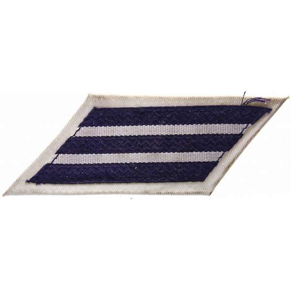 NÁŠIVKA BW HODNOST 4R 120x40mm MARINE MODRO-BÍLÁ