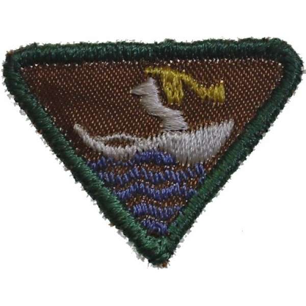 NÁŠIVKA SKAUT TROJÚHELNÍK 45x35mm 02