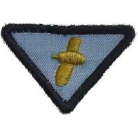 NÁŠIVKA SKAUT TROJÚHELNÍK 45x35mm 28