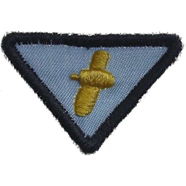 NÁŠIVKA SKAUT TROJÚHELNÍK 45x35mm 28