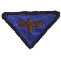 NÁŠIVKA SKAUT TROJÚHELNÍK 45x35mm 49