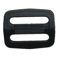 PŘEZKA K BATOHU NÁHRADNÍ 28x21mm 3 KLOUZAVÁ ČERNÁ