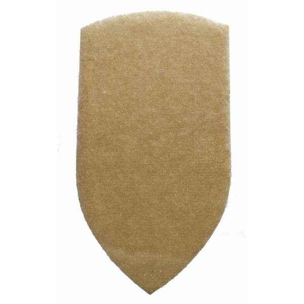 NÁŠIVKA ŠTÍT RUKÁVOVÝ 60x110mm VELCRO DESERT