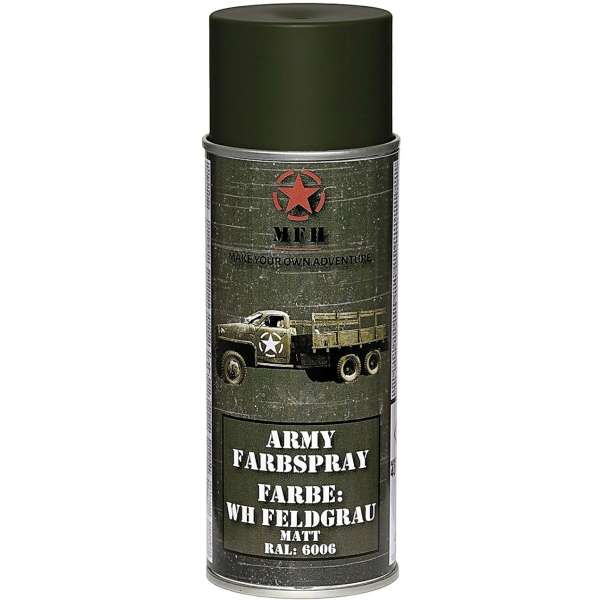 BARVA SPREJ ARMY 400ml NITRO 12hod USCHNUTÍ WH FELDGRAU