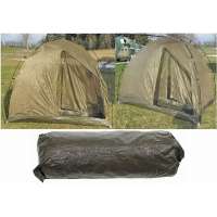 MOSKYTIÉRA BRIT VE TVARU STANU S KONSTRUKCÍ 2 KABINY 2,1x1,5x2m BALENÍ 60x25x18cm orig OLIV