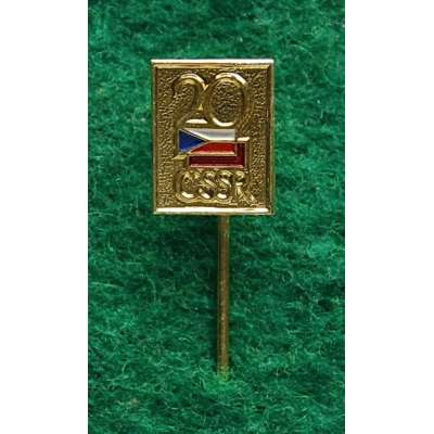 ODZNAK ČSSR 20 LET