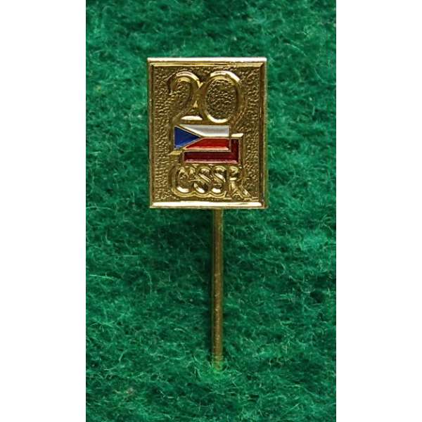 ODZNAK ČSSR 20 LET