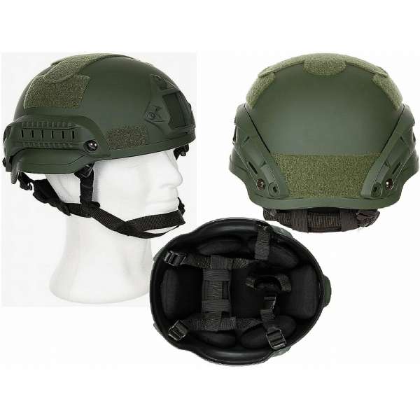 PŘILBA US MICH 2002 ABS AIRSOFT OLIV