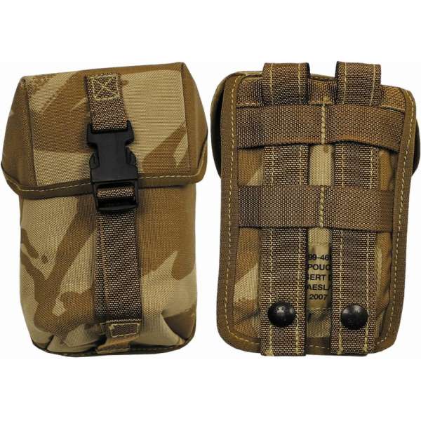 POUZDRO BRIT MULTIFUNKČNÍ 10x16x6cm MOLLE DPM DESERT