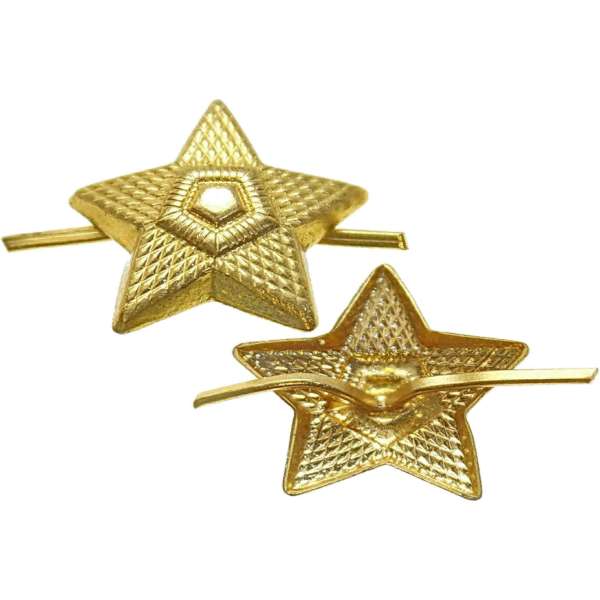 ODZNAK ČSLA 22mm HVĚZDA ZLATÁ