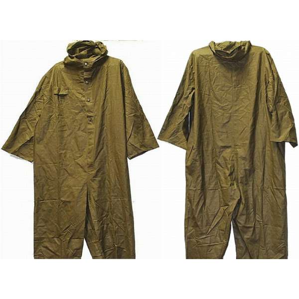 KOMBINÉZA ČSLA PŘETAHOVÁ S KAPUCOU KHAKI