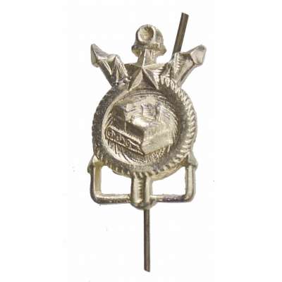 ODZNAK DDR ČEPICOVÝ 60x40mm BAREVNÝ ZNAK ALU STŘÍBRNÝ