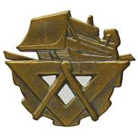 ODZNAK ČSLA ROZLIŠOVACÍ  STAVEBNICTVÍ 23x20mm PRAVÝ MATNÝ