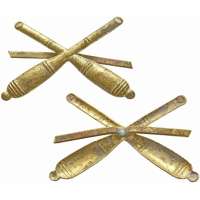 ODZNAK ČSLA ROZLIŠOVACÍ DĚLOSTŘELECTVO 25x15mm ZLATÝ