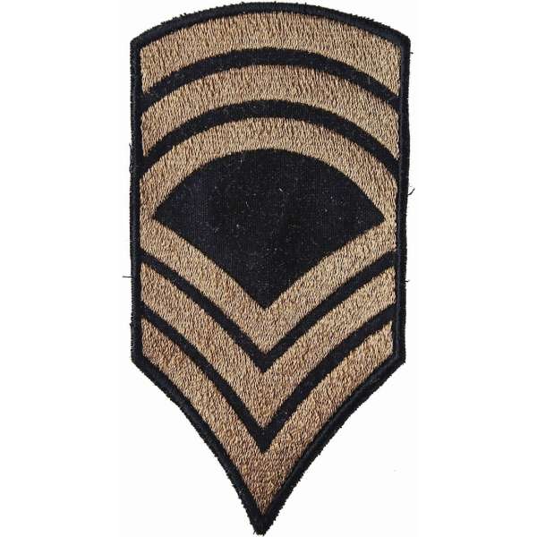 NÁŠIVKA US HODNOST 75x140 ARMY MASTER SERGEANT