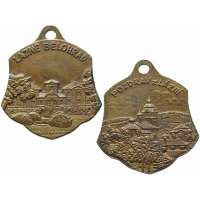 ODZNAK ČR TURISTICKÝ PŘÍVEŠEK 35x43mm LÁŽNĚ BĚLOBRAD
