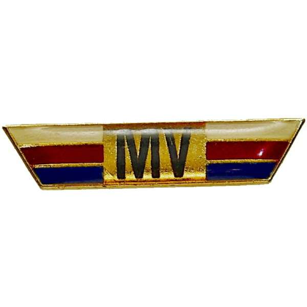 ODZNAK ČSSR MV 38X8mm ZLATÝ