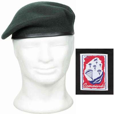 BARET FRANC COMMANDO VÝSADKÁŘSKÝ orig OLIV