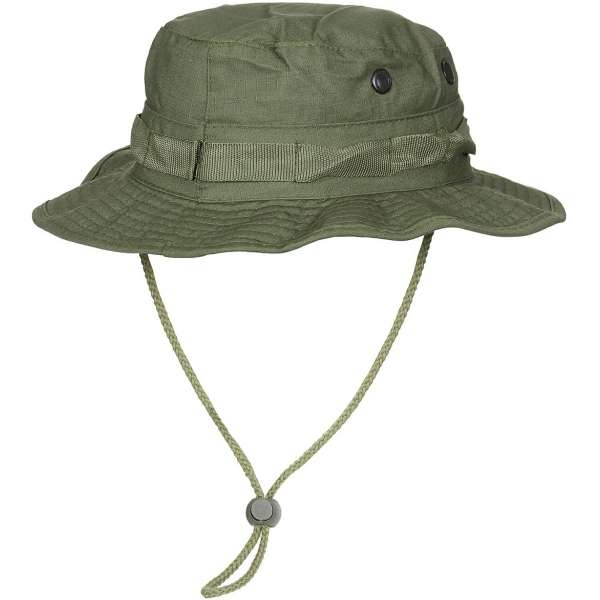 KLOBOUK US JUNGLE RIPSTOP K OPRAVĚ-1 PATENTKA OLIV
