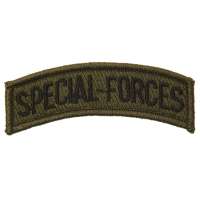 NÁŠIVKA US SPECIAL FORCES 8,2x2,7cm OLIV
