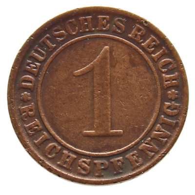 1 Reichspfennig 1935 D ???