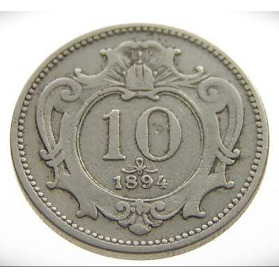 10 HELLER 1894 FJ I.