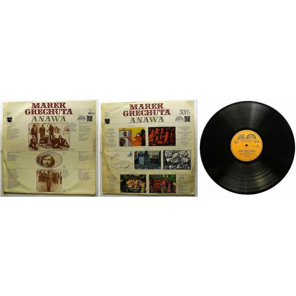 DESKA VINYL LP MAREK GRECHUTA ANAWA 1974 SUPRAPHON