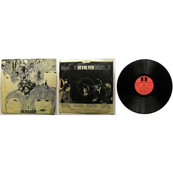 DESKA VINYL LP THE BEATLES REVOLVER 1966 orig ODEON GERMANY