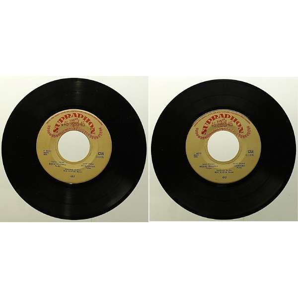 DESKA VINYL SP JINDŘICH.BAUER POLKY 1954 SUPRAPHON PERFEKTNÍ