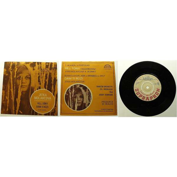 DESKA VINYL SP JITKA MOLAVCOVÁ 1972 SUPRAPHOIN