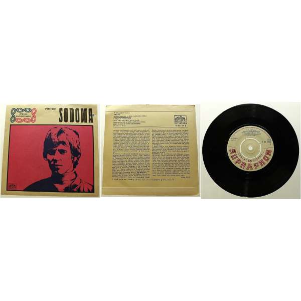 DESKA VINYL SP VIKTOR SODOMA KAREL VLACH 1971 SUPRAPHON PERFEKTNÍ