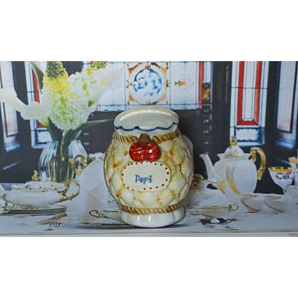 KERAMIKA DEKORATIVNÍ PEPŘENKA 78mm VÝŠKA