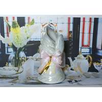 KERAMIKA DEKORATIVNÍ VÁZIČKA RUKA 100mm VÝŠKA